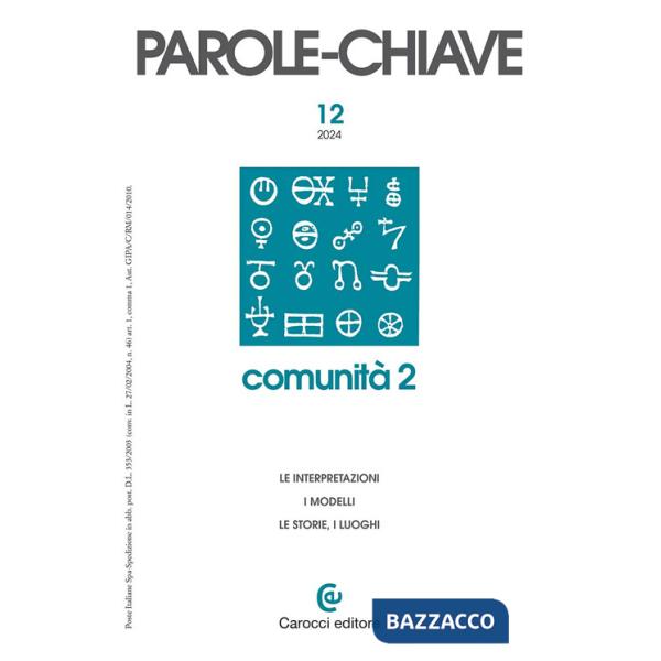 Parolechiave (2024). Vol. 2: Comunità