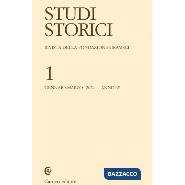 Studi storici (2024). Vol. 1