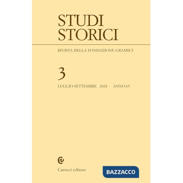 Studi storici (2024). Vol. 3