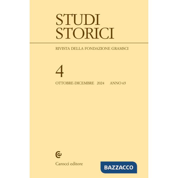 Studi storici (2024). Vol. 4