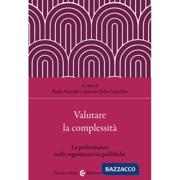 Valutare la complessità. La performance nelle organizzazioni pubbliche