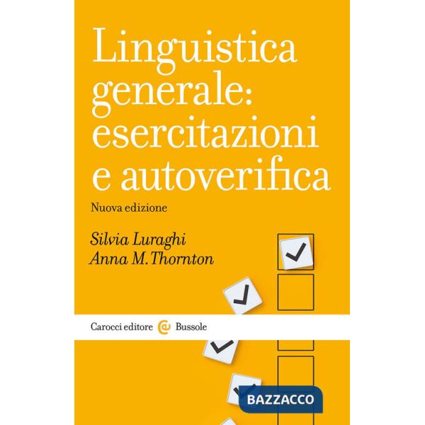 Linguistica generale: esercitazioni e autoverifica
