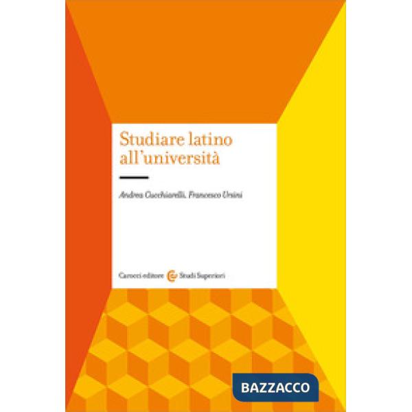 Studiare latino all'università