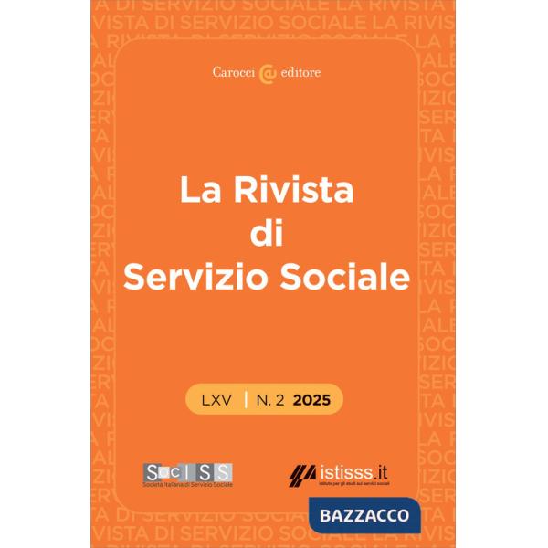 Rivista di servizio sociale (2025) (La). Vol. 2