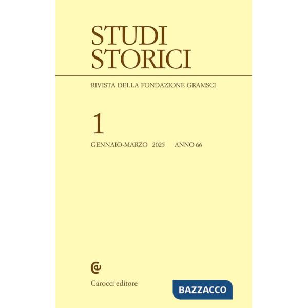 Studi storici (2025). Vol. 1