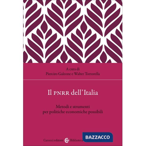 PNRR dell'Italia. Metodi e strumenti per politiche economiche possibili (Il)