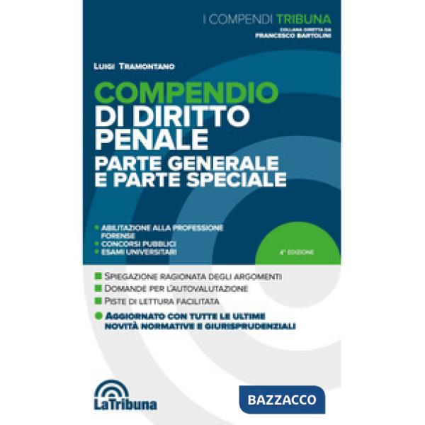 Compendio di diritto penale. Parte generale e parte speciale