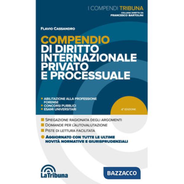 Compendio di diritto internazionale privato e processuale