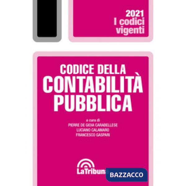 Codice della contabilità pubblica