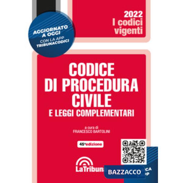Codice di procedura civile e leggi complementari