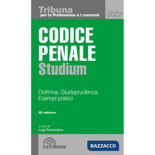 Codice penale Studium. Dottrina, giurisprudenza, esempi pratici