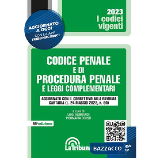 Codice penale e di procedura penale e leggi complementari