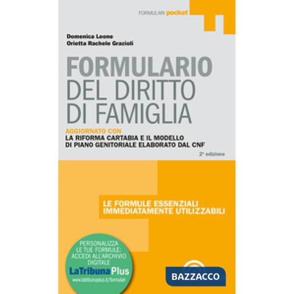 Formulario del diritto di famiglia