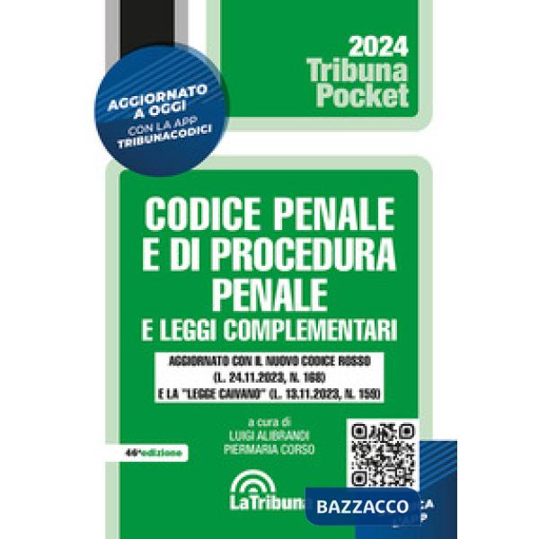Codice penale e di procedura penale e leggi complementari