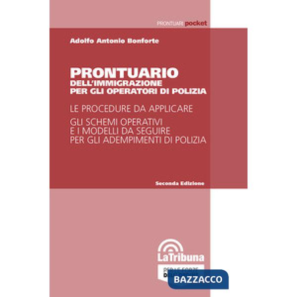Prontuario dell'immigrazione per gli operatori di polizia