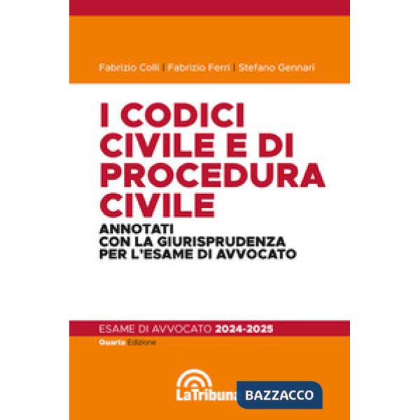 CODICI CIVILE E DI PROCEDURA CIVILE. ANNOTATI CON LA GIURISPRUDENZA PER L`ESAME DI AVVOCATO 2024