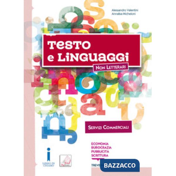 TESTO E LINGUAGGI + ALLEGATO SERVIZI COMMERCIALI
