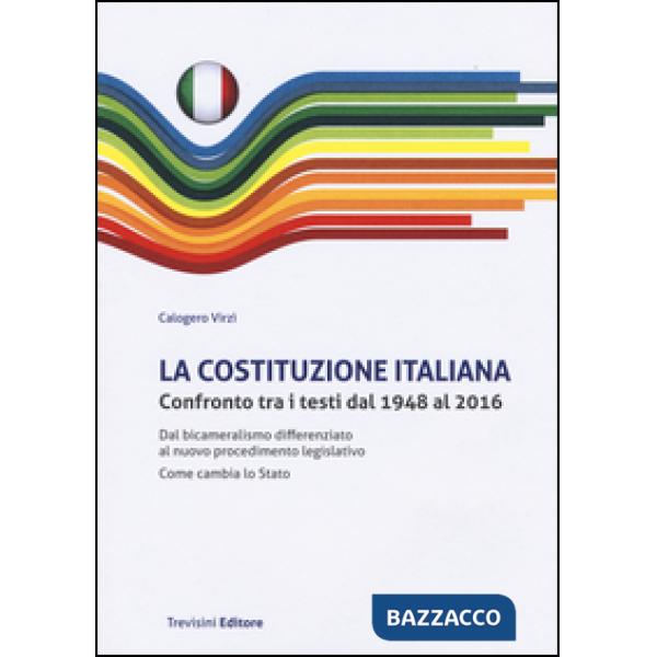 Costituzione italiana. Confronto tra i testi dal 1948 al 2016. Dal bicameralismo