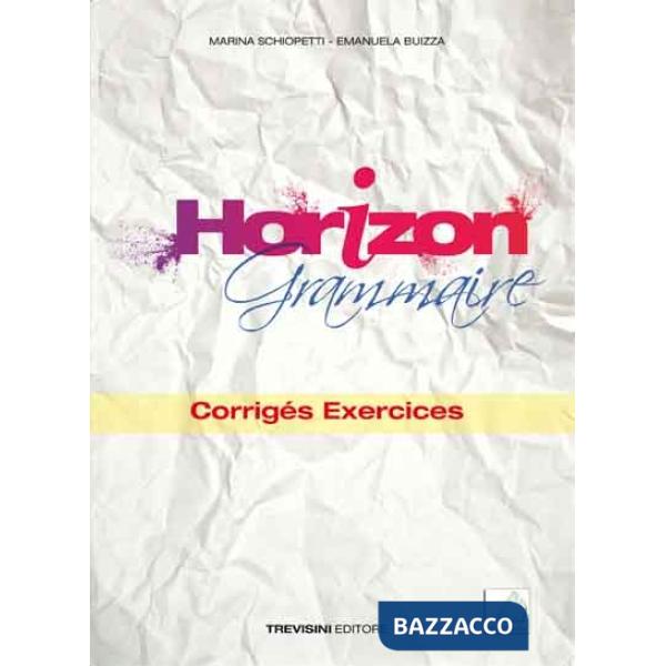 HORIZON GRAMMAIRE CORRIGES EXERCICES