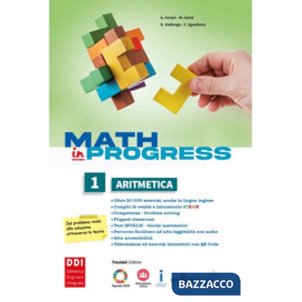 MATH IN PROGRESS - ARITMETICA 1 + GEOMETRIA 1 + QUADERNO 1