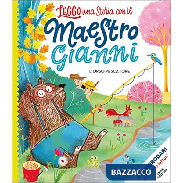 Orso pescatore. Stampatello maiuscolo. Ediz. a colori (L')