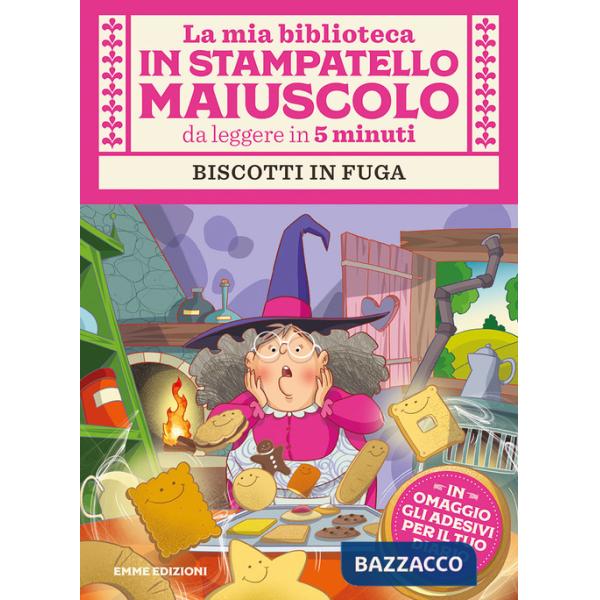 Biscotti in fuga. Con adesivi. Stampatello maiuscolo. Ediz. illustrata