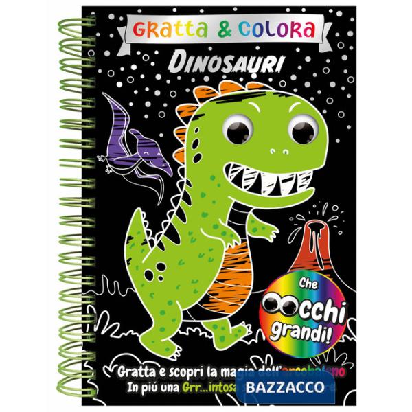 Dinosauri. Gratta e colora. Ediz. a colori