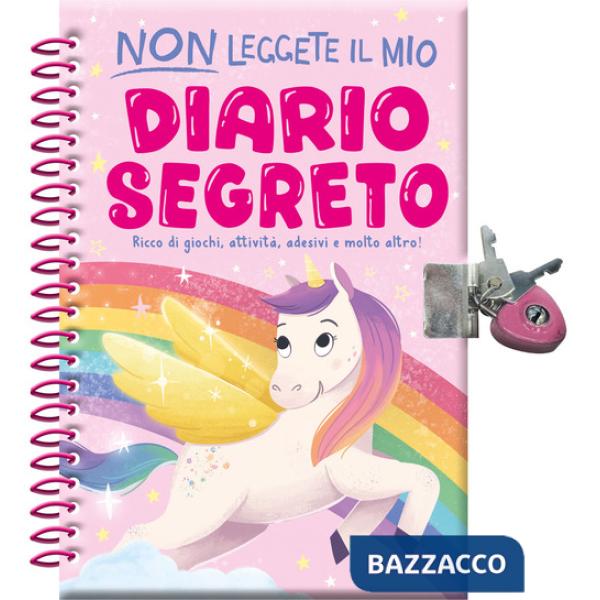 Non leggete il mio diario segreto. Ediz. a colori. Con lucchetto e chiavi