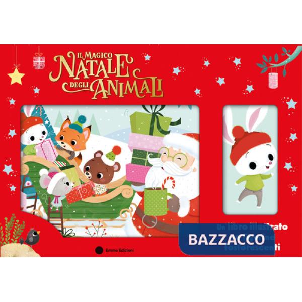 Magico Natale degli animali. Ediz. illustrata. Con 6 sagome staccabili (Il)