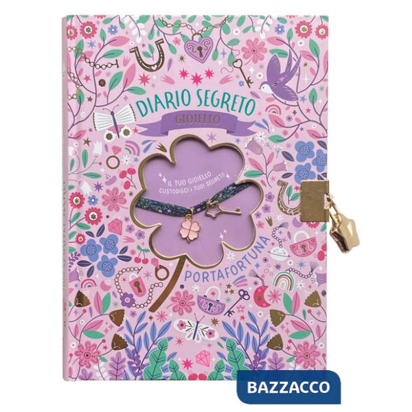 Diario segreto. Gioiello. Ediz. a colori. Con 1 ciondolo, 1 lucchetto, 1 chiave
