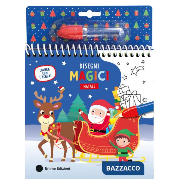 Disegni magici. Natale. Ediz. a colori. Ediz. a spirale. Con pennarello ad acqua