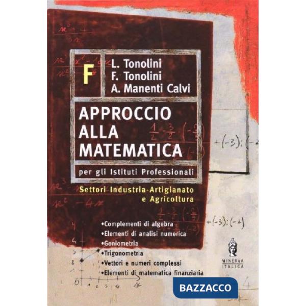 APPROCCIO ALLA MATEMATICA VOL F