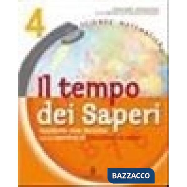TEMPO DEI SAPERI 4 ANTROPOLOGICO + ON LINE
