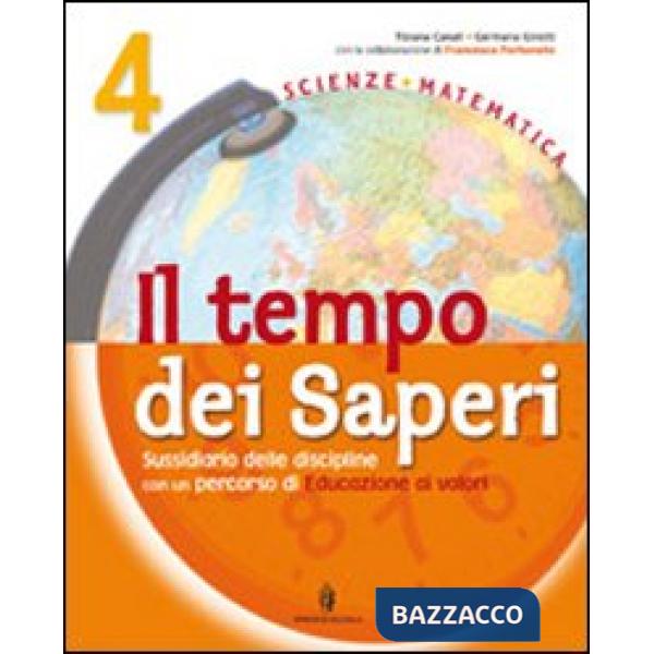 TEMPO DEI SAPERI 4 SCIENTIFICO + ON LINE