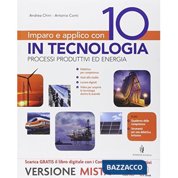 IMPARO E APPLICO CON 10 IN TECNOLOGIA + TAVOLE