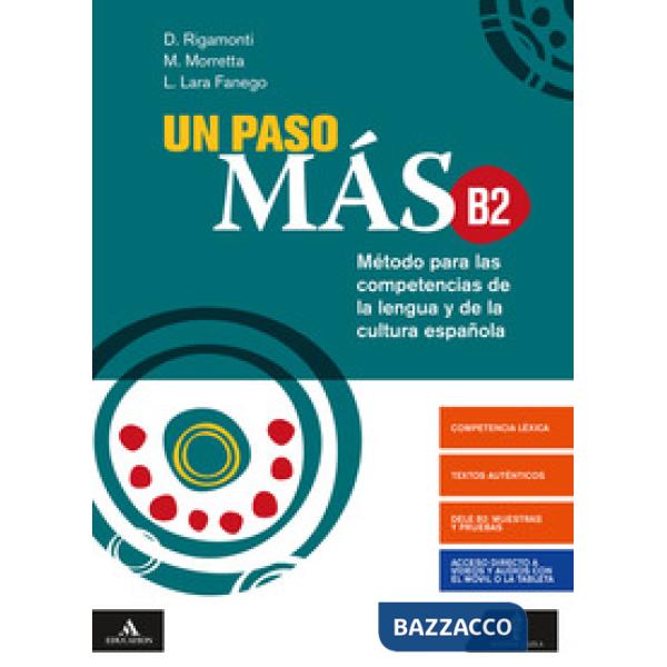 UN PASO MAS B2 + OTTAVINO VERBI + CD MP3