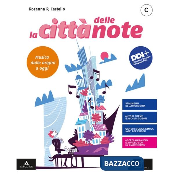 LA CITTA' DELLE NOTE VOLUME C MUSICA DALLE ORIGINI A OGGI