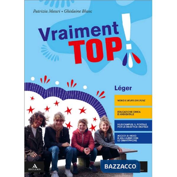VRAIMENT TOP! VOLUME UNICO LEGER + PARCOURS EXAMEN CON AUDIO MP3