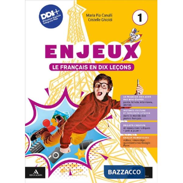 ENJEUX VOLUME 1 + MON TUTO 1 + GRAMMAIRE POUR TOUS