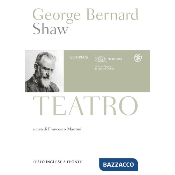 Teatro. Testo inglese a fronte