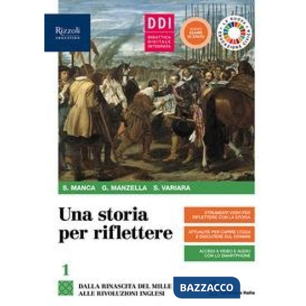 STORIA X RIFLET. 1 VOL + CLIL + ED. CIV SET
