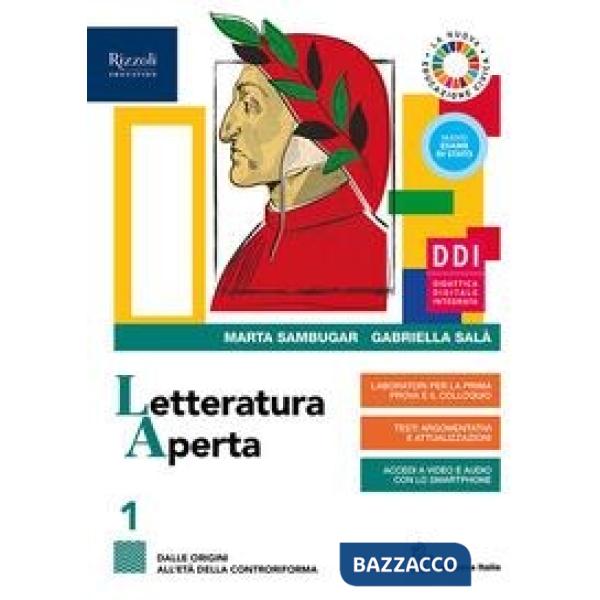 LETTERAT. APERTA 1 VOL + FASC + CONT. ESS + DIV CO