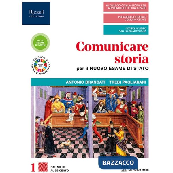 COMUN. STORIA PLUS 1 VOL + ED. CIV SET