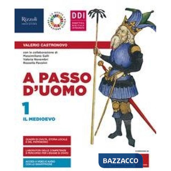 A PASSO UOMO 1 VOL + ATL + STO ANT. + FASC. PANDEM