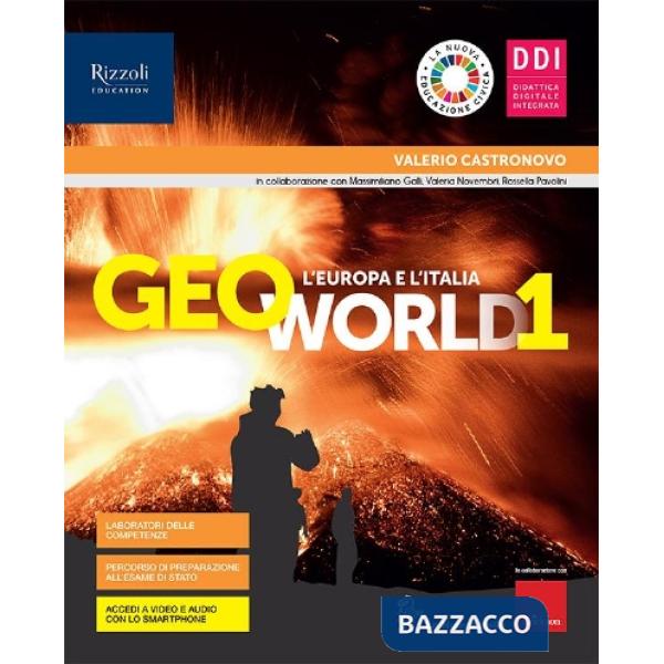 GEOWORLD 1 VOL. 1 + REGIONI D'ITALIA + NUOVA EDUCAZIONE CIVICA + HUB K
