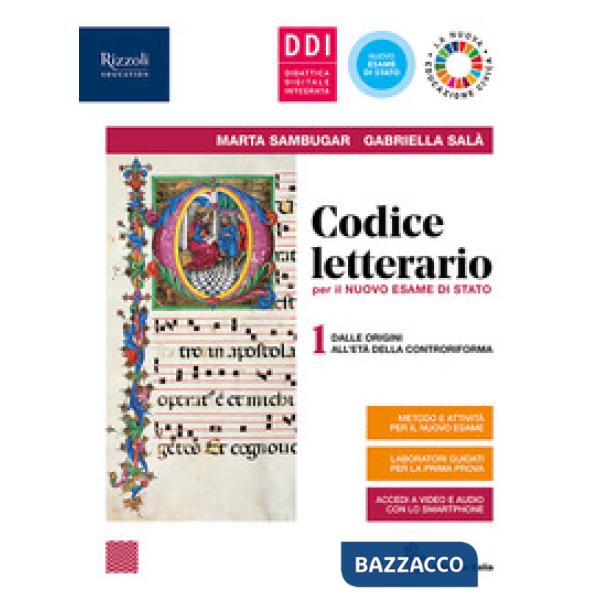 CODICE LETTERARIO 2020 VOL. 1 + LAB. + DIV. COMM. + LEGGERE LA PANDEMI