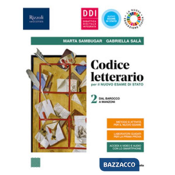 CODICE LETTERARIO 2020 - LIBRO MISTO CON LIBRO DIGITALE