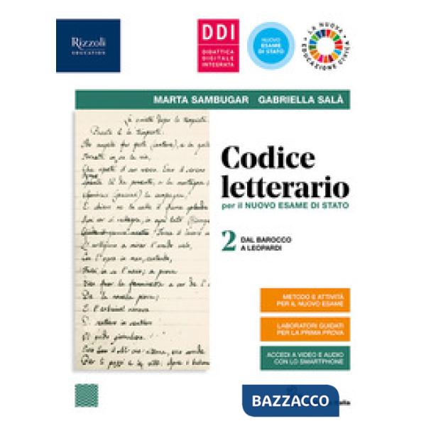 CODICE LETTERARIO 2020 - LIBRO MISTO CON LIBRO DIGITALE