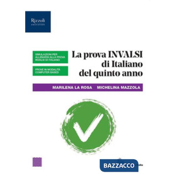 INVALSI ITALIANO QUINTO ANNO SET