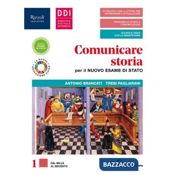 COMUN. STORIA PLUS 1 VOL + ED. CIV. UMAN. SET